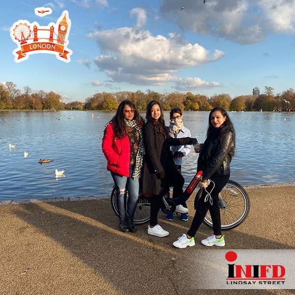 Students visit # london 2019
